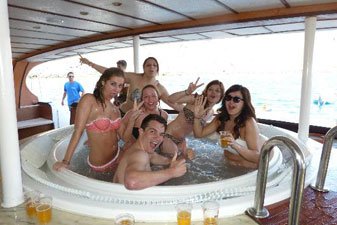 mtv catamaran partie bateau party gran canaria